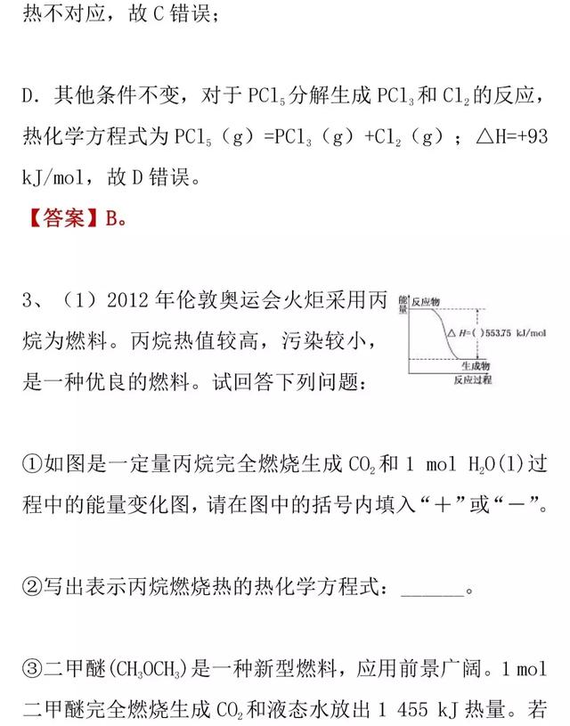 2019高考化学重点梳理：热化学方程式和盖斯定律的应用难点详解