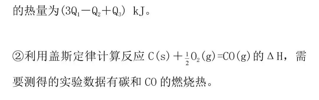 2019高考化学重点梳理：热化学方程式和盖斯定律的应用难点详解