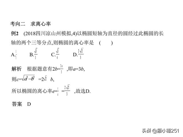 圆锥曲线，查漏补缺，巩固你的一轮复习