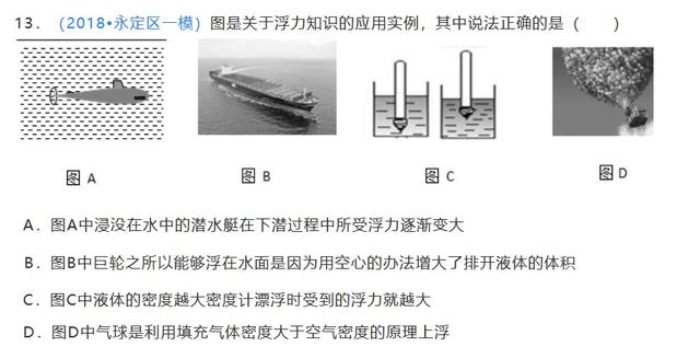 加餐浮力综合计算例题示范