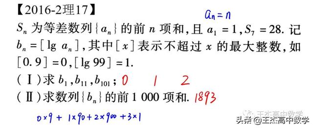 高中数学(理科)高考真题分类汇编---解答题---数列(非压轴题)