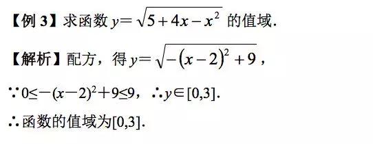 例谈函数最值（值域）的解题方法