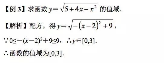 例谈函数最值（值域）的解题方法