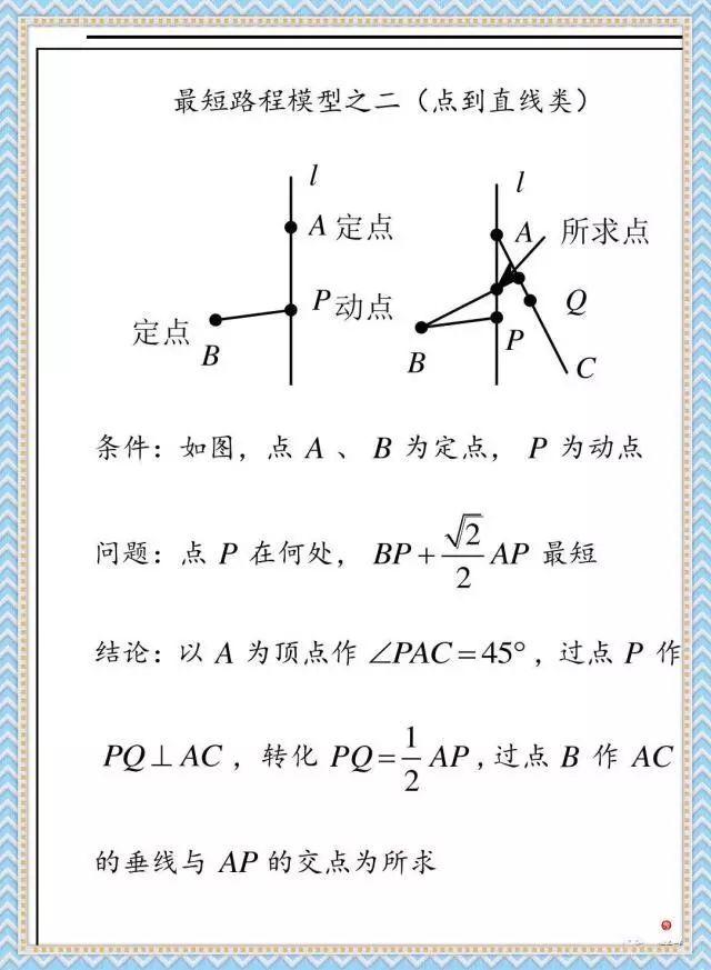 初中几何难？看看这些模型 对你一定有帮助