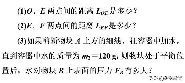 初中（中考）物理必须掌握的九大题型