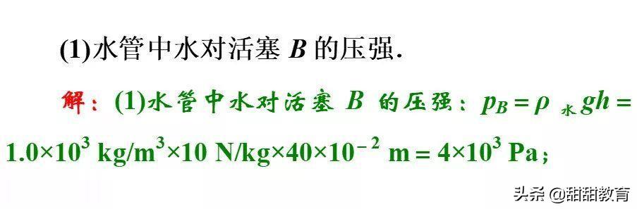 初中（中考）物理必须掌握的九大题型