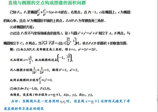 高考数学之椭圆六大题型，定点，定值，弦长，面积等真题解析！