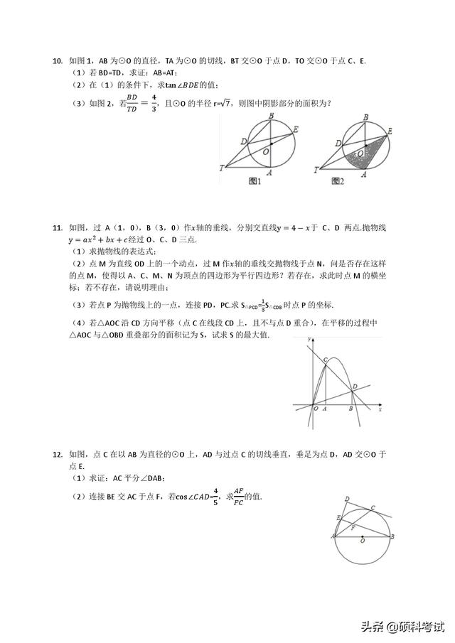 中考数学经典应用题汇总，吃透这些知识点，上重点不是问题！