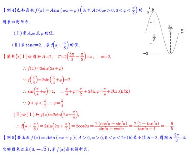 高一下学期三角函数经典题目（期中考）