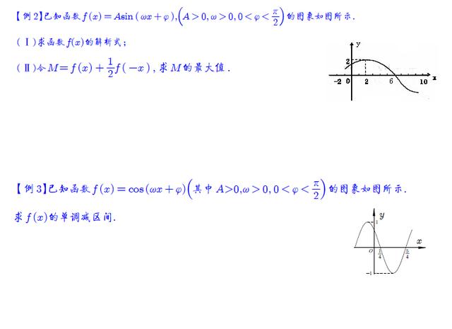 高一下学期三角函数经典题目（期中考）