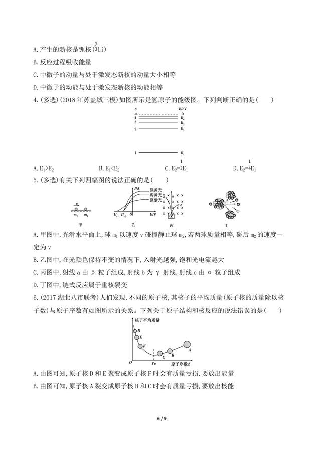 高中物理选修板块复习巩固，回归本源，精做精练