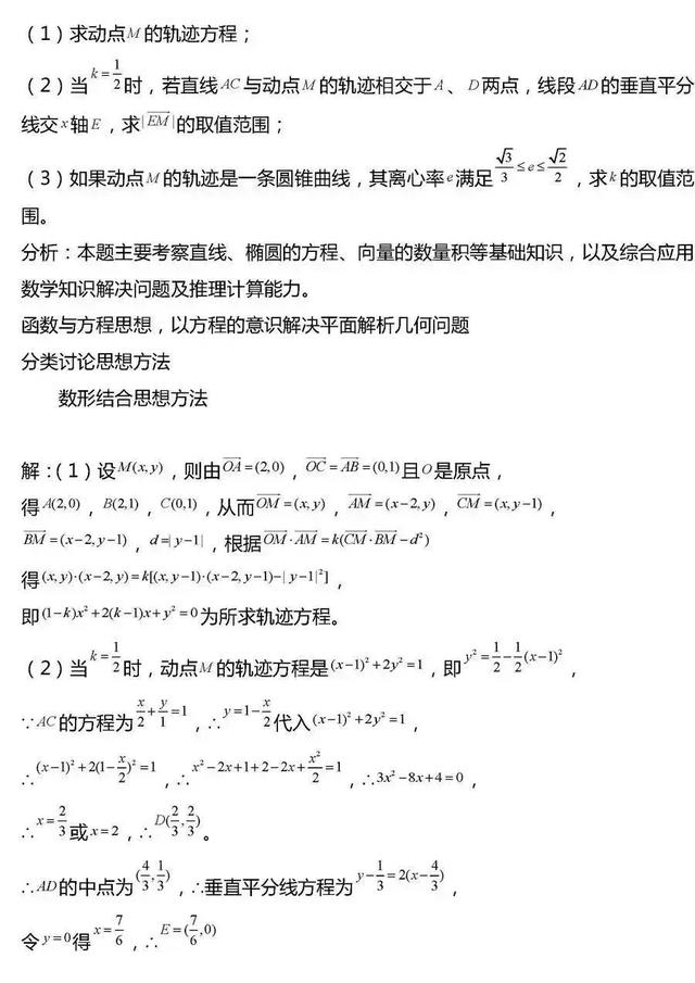 高考数学压轴题常考20组题型汇总！