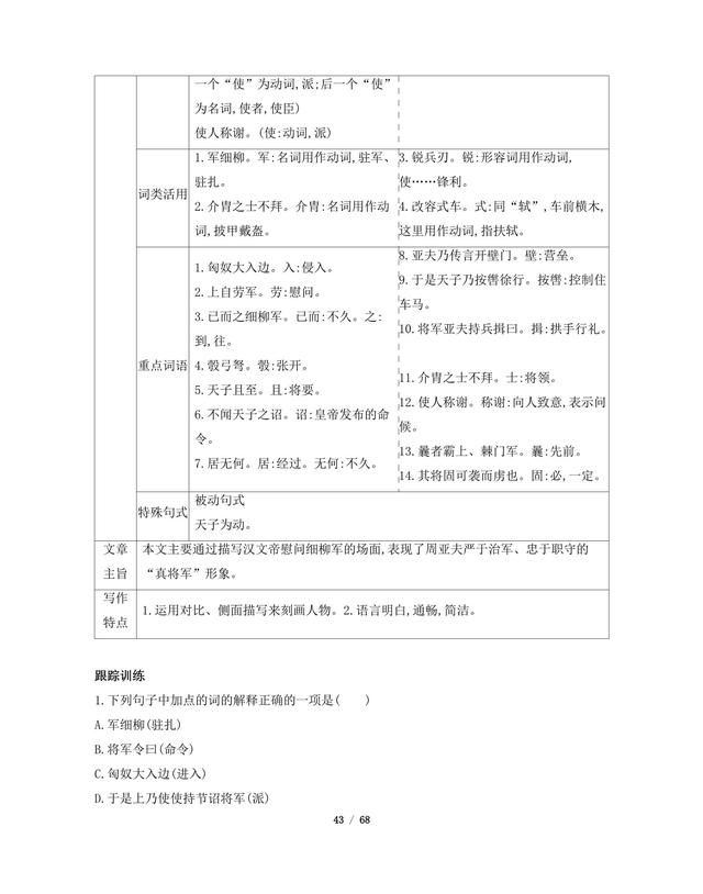 八年级上册语文课本知识全盘点，百川终到海！