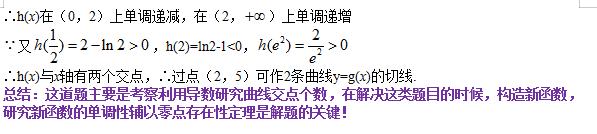 高考数学多种导数类型大题详解，极值点偏移，曲线交点个数等！