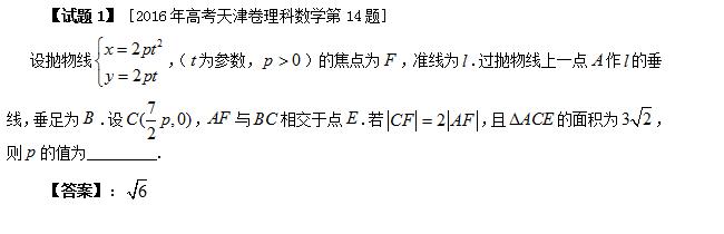 高考数学圆锥曲线真题一题多解，发散思维，多角度理解题意！