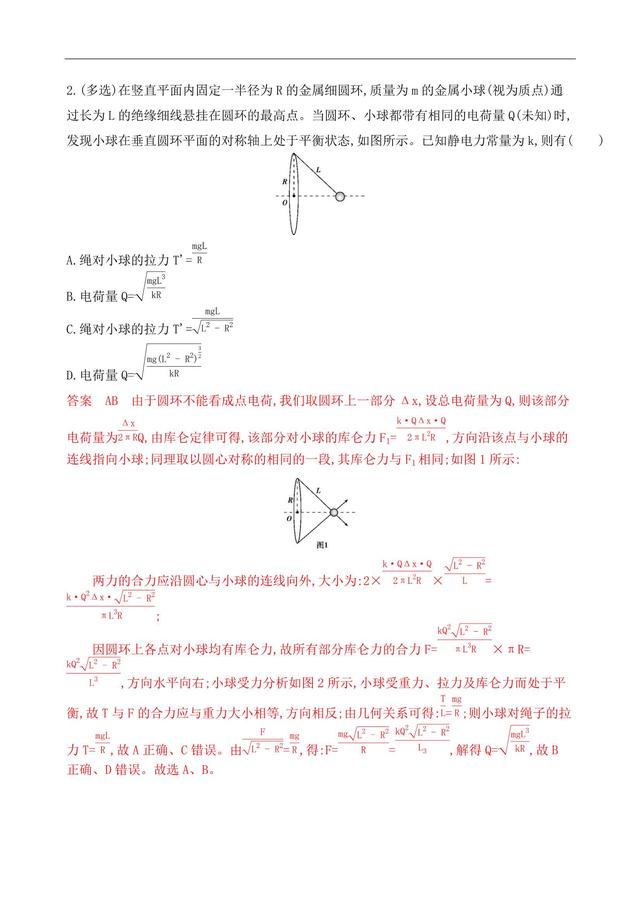 高中物理增分突破——数学应用类，物理数学不分家！