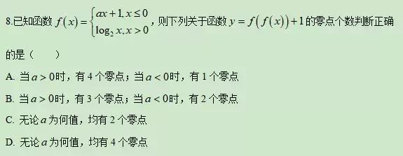 2019高考数学：复合函数解题绝招！