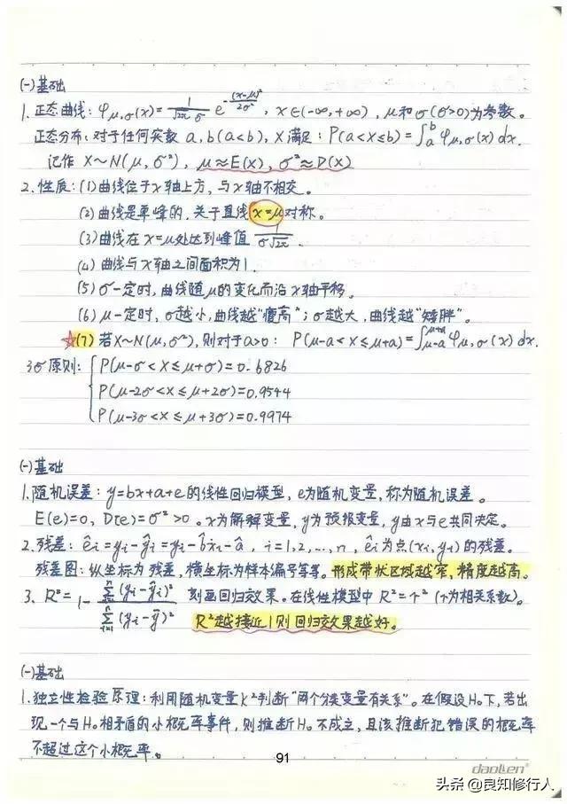 高考数学：高分学霸超全数学知识整理