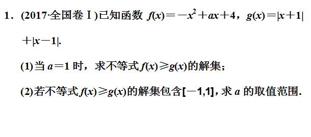 高考数学绝对值不等式专题，求解及证明绝对值不等式思路和方法！