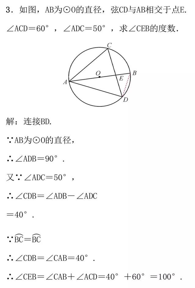 圆的7种辅助线做法，攻克圆的综合必看！