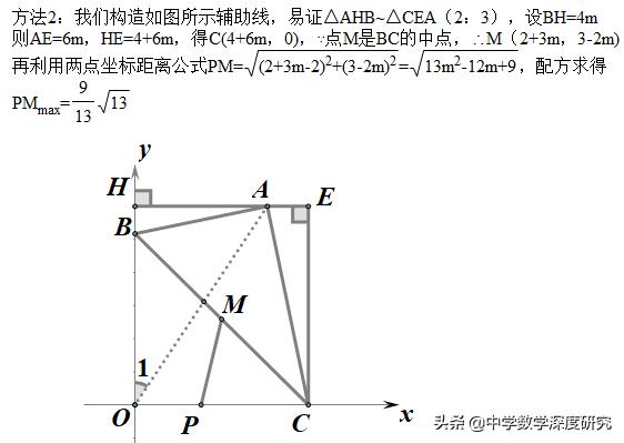 中考难点：动点轨迹与路径最值综合难题，压箱新宝贝值得收藏
