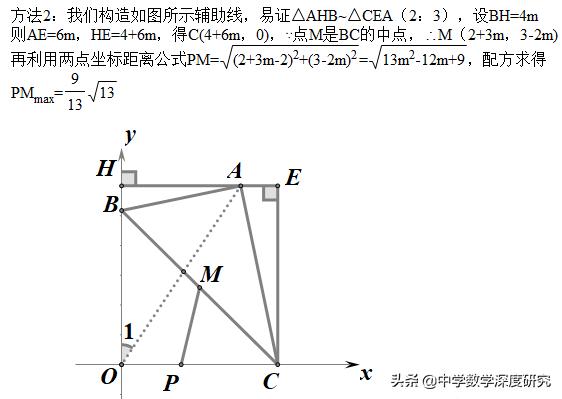 中考难点：动点轨迹与路径最值综合难题，压箱新宝贝值得收藏