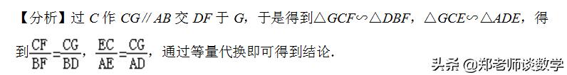 初中数学：证比例式或等积式的技巧