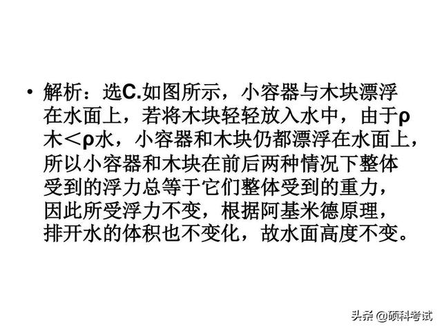 2019高考物理历年浮力、电学压轴题，理科生高考必考题型，收藏好