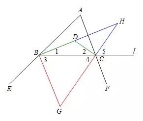 [初中数学]三角形内外角平分线夹角模型及有关问题