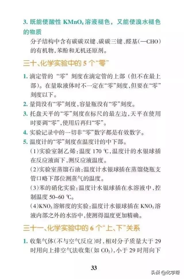 高考化学高频考点速记速查！II干货