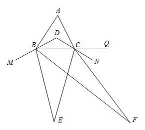 [初中数学]三角形内外角平分线夹角模型及有关问题