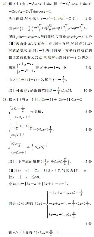 2019届高考押题卷，名校直通车