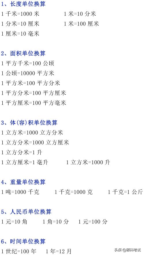 小升初数学考试