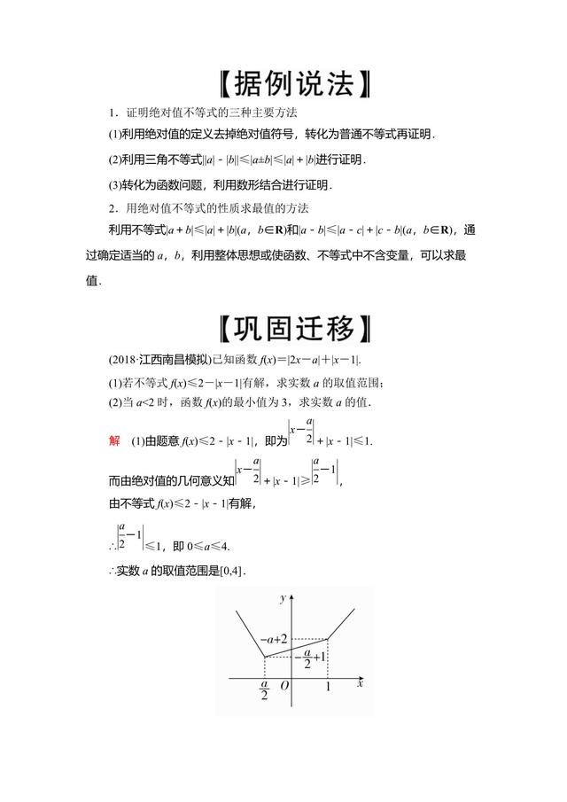 精选新题和好题——绝对值不等式