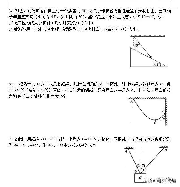 共点力平衡——正交分解法