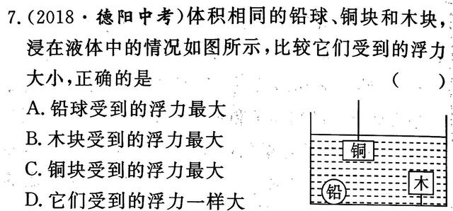 掌握“422”模型，浮力问题你能解决一大半了！