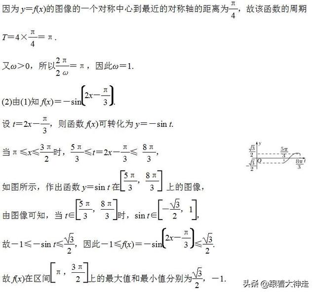 高考冲刺——高考中有关三角函数的热点题型