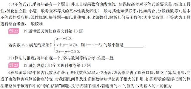 高考考向分析