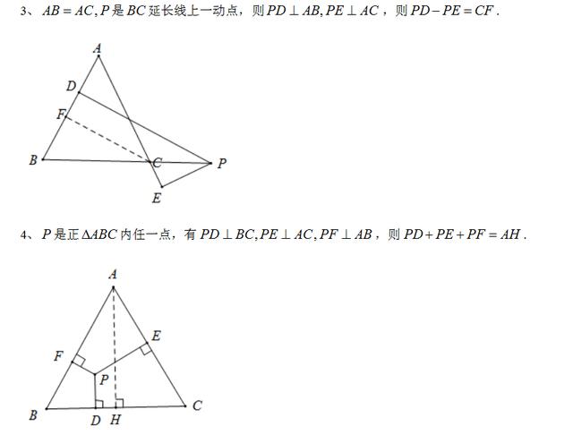 你不知道的初中数学代数、几何结论