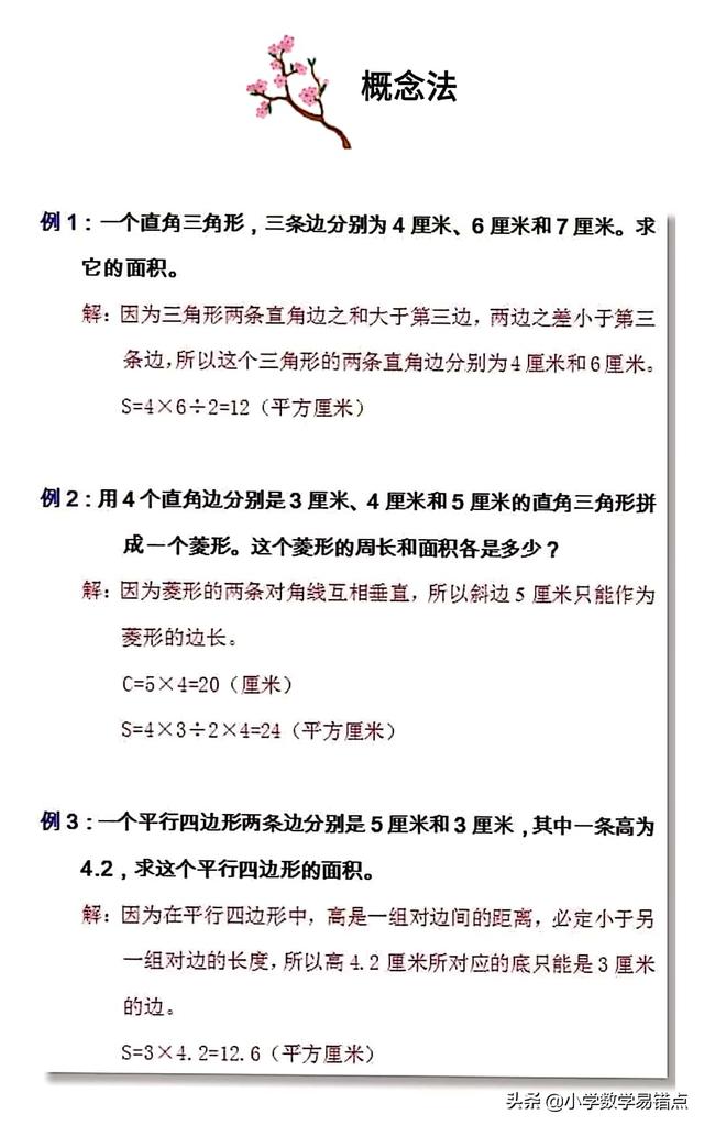 小升初图形专题十种解题法