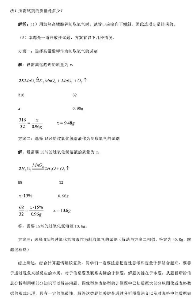 尖子生整理的化学笔记，老师要求全班同学都背下来