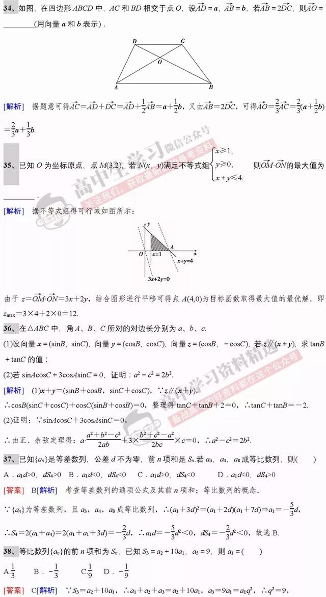 刷完这160题数学题，数学成绩再上一台阶