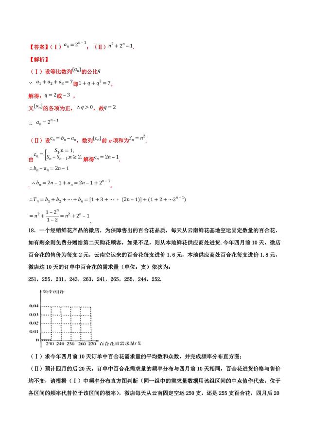 倒计时，听听歌，刷刷题（终极押题全国II卷）（文）