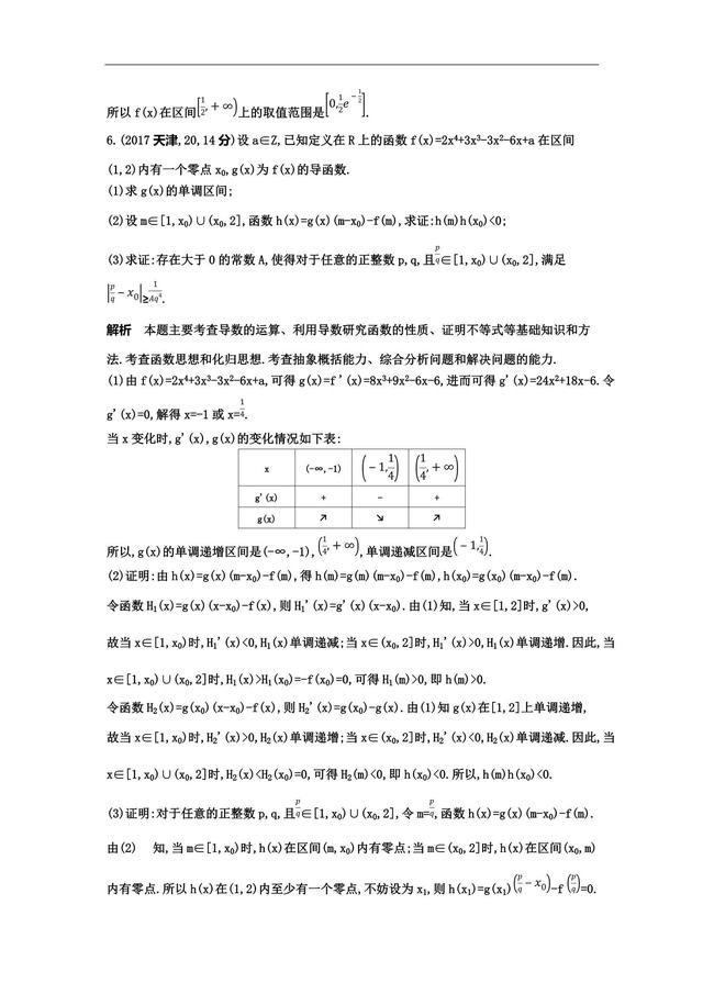 核心专题——导数的应用，给需要的你