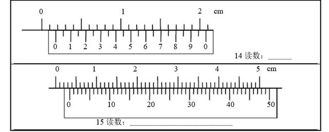 高中物理读数综合练习题，吃透本文章，让送分题不再丢