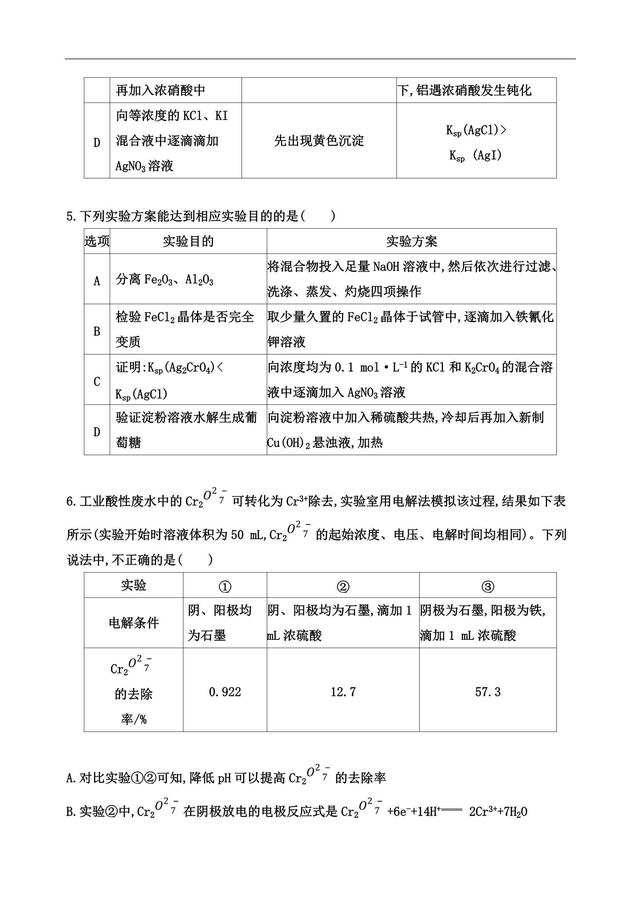 高考化学第13题 化学实验基础知识综合判断