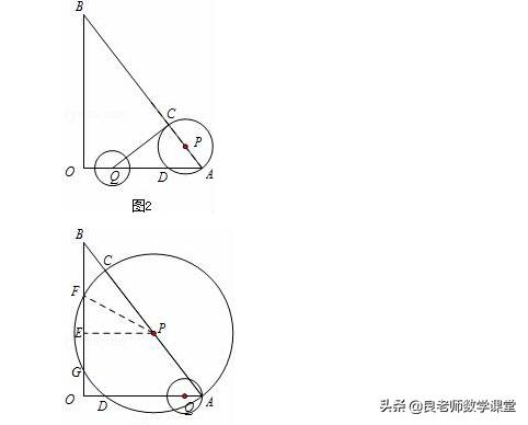 圆动点问题三角形综合题