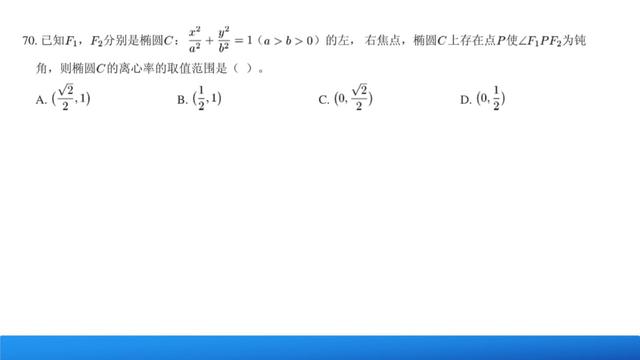 高中数学知识复习系列：圆锥曲线