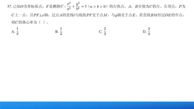 高中数学知识复习系列：圆锥曲线