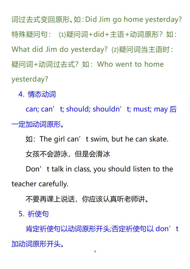 小升初：六年级英语知识点大全，都是历年常见考点，考前必看
